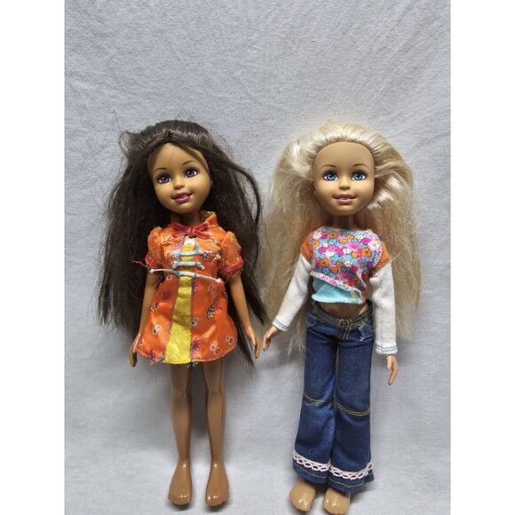 Mattel Wee Three Friends Doll Lot Stacie And Janet Lot Of 2 - Picture 2 of 11
